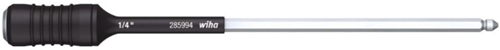 Load image into Gallery viewer, Wiha bithouder | 4 mm 1 4 inch c 6,3 + e 6,3 | snelwisselkop | lengte 162 mm | 1 stuk - 27526 - 27526