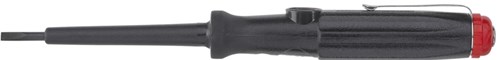 Load image into Gallery viewer, Wiha sb2557 spanningszoeker 150-250 volt sleufkop zwart, met clip in blister 3.0 mm - 31771