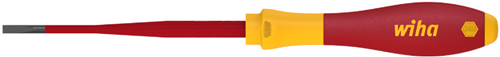 Load image into Gallery viewer, Wiha schroevendraaier | snedebreedte 3,5 mm | klinglengte 100 mm | vde geïsoleerd | 1 stuk - 35446 - 35446