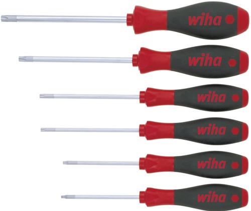 Load image into Gallery viewer, Wiha schroevendraaierset 362k6so | 6-delig torx® | meercomponentengrepen | ronde kling | 1 stuk - 07155 - 07155