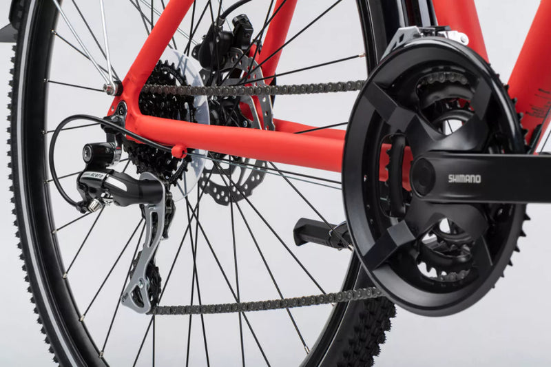 Load image into Gallery viewer, Winora domingo 24 sport 28 inch 48 cm dames 24v rood