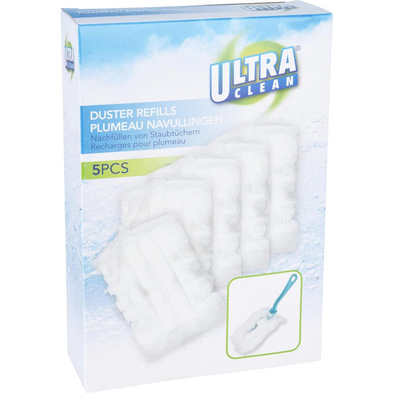 Afbeelding laden in galerijviewer, Ultra clean plumeau navulset van 5 stuks