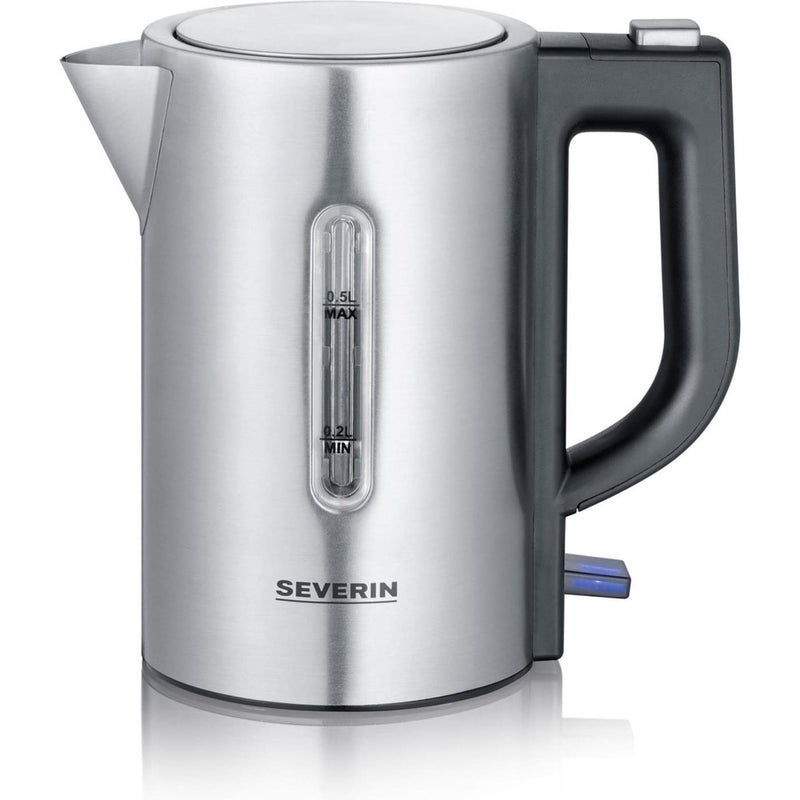 Load image into Gallery viewer, Severin waterkoker rvs 0,5l 1100w zilver zwart