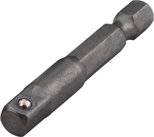 Load image into Gallery viewer, Wolfcraft adapter | voor dopsleutel | 6mm (1 4) | l 50mm | 1 stuk - 1579000