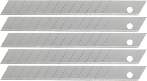 Load image into Gallery viewer, Wolfcraft afbreekmessen | in box | 9mm | 5 stuks - 4180000