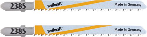 Load image into Gallery viewer, Wolfcraft decoupeerzaagblad | bim | l=100mm | t-schaft | 2 stuks - 2385000