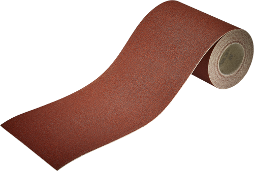 Load image into Gallery viewer, Wolfcraft hecht-schuurpapier-rol | k180 | 4m x 115mm | 1 stuk - 1742000