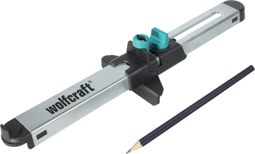 Load image into Gallery viewer, Wolfcraft - laminaat inpasser voor vloeren aftekenen langs wanden 235 mm - 6952000