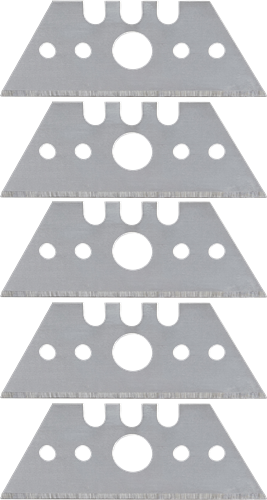 Load image into Gallery viewer, Wolfcraft trapezium-messen | in box | 0,50 x 52mm | 5 stuks - 4185000