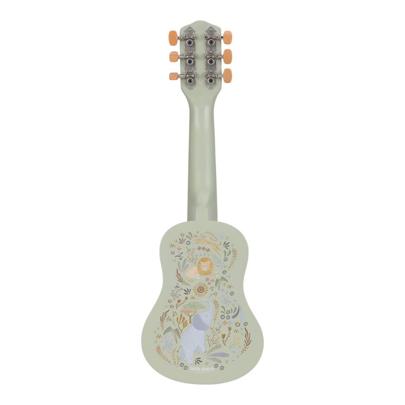 Load image into Gallery viewer, Little dutch safari friends houten gitaar green fsc