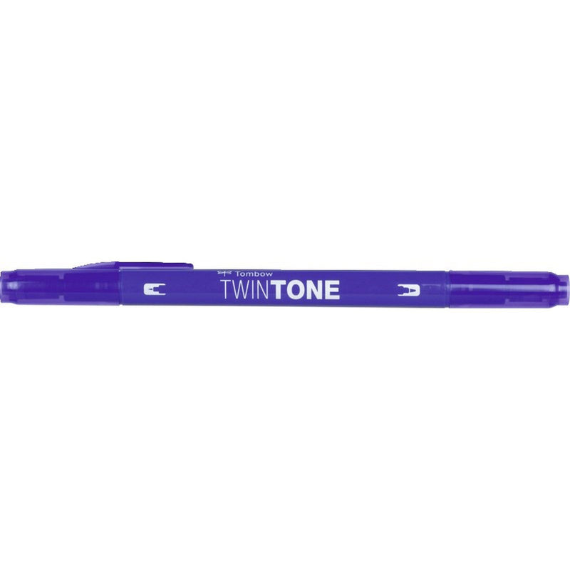 Load image into Gallery viewer, Tombow • twintone dual-tip brushpen prussian blue
