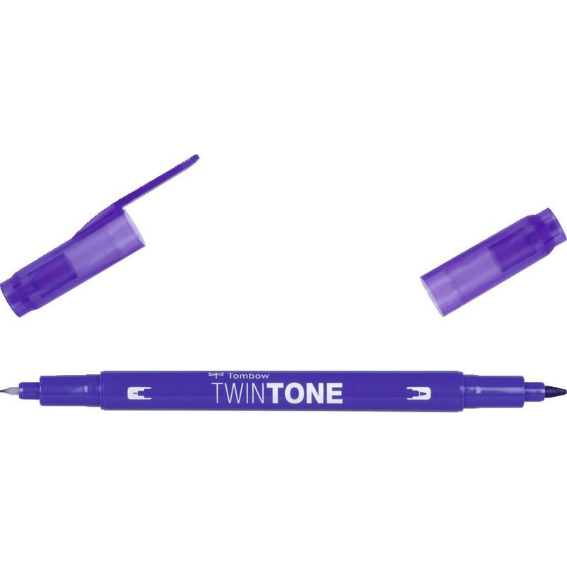 Load image into Gallery viewer, Tombow • twintone dual-tip brushpen prussian blue