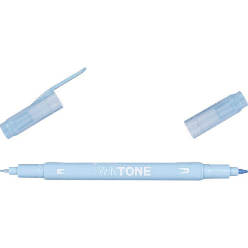 Load image into Gallery viewer, Tombow • twintone dual-tip brushpen sky blue