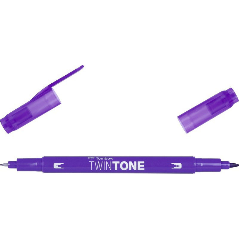Load image into Gallery viewer, Tombow • twintone dual-tip brushpen grape