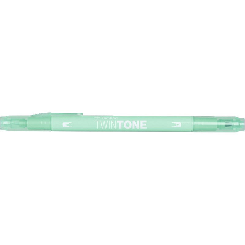 Load image into Gallery viewer, Tombow • twintone dual-tip brushpen mint green