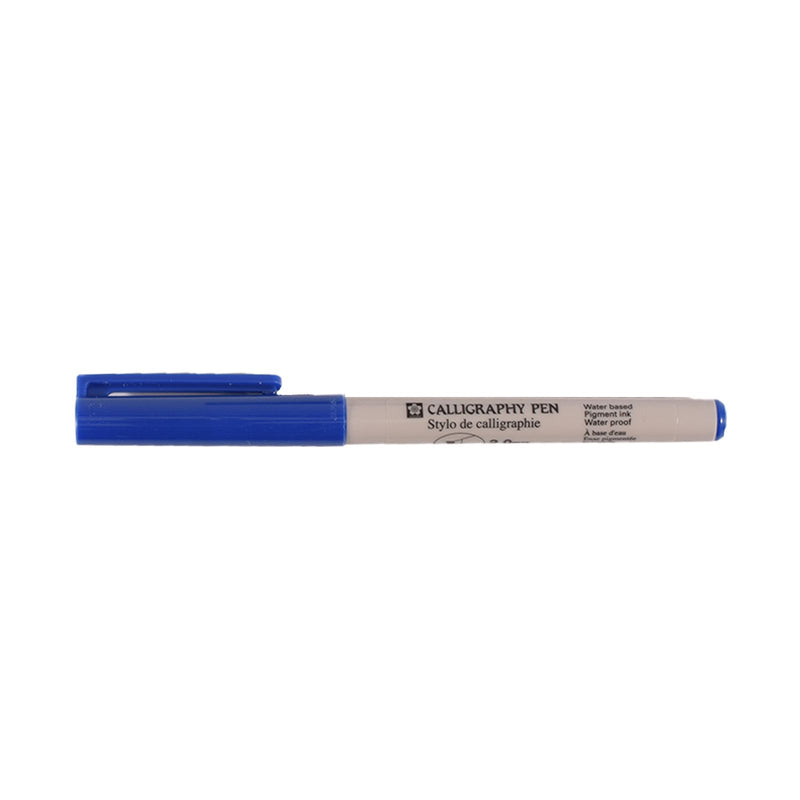 Load image into Gallery viewer, Sakura • kalligrafie pen 2mm konings blauw