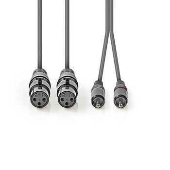 Load image into Gallery viewer, Nedis xlr audiokabel
