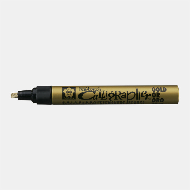 Load image into Gallery viewer, Sakura • pen-touch kalligrafie pen medium goud