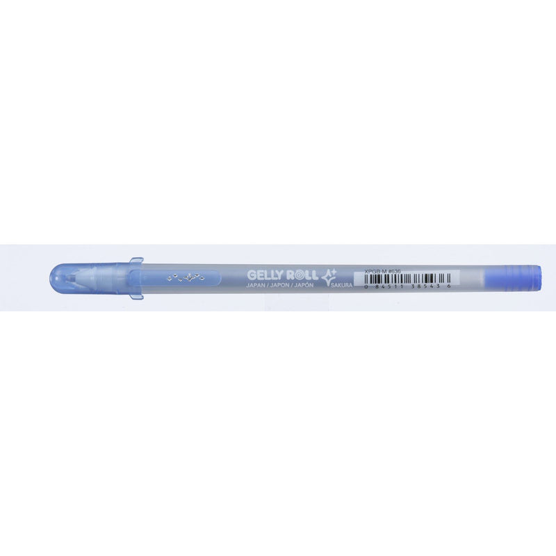 Load image into Gallery viewer, Sakura • gelly roll silver shadow blauw