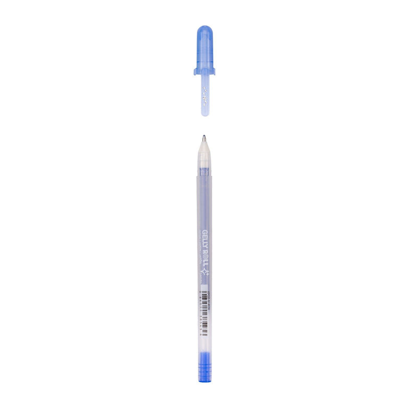 Load image into Gallery viewer, Sakura • gelly roll silver shadow blauw