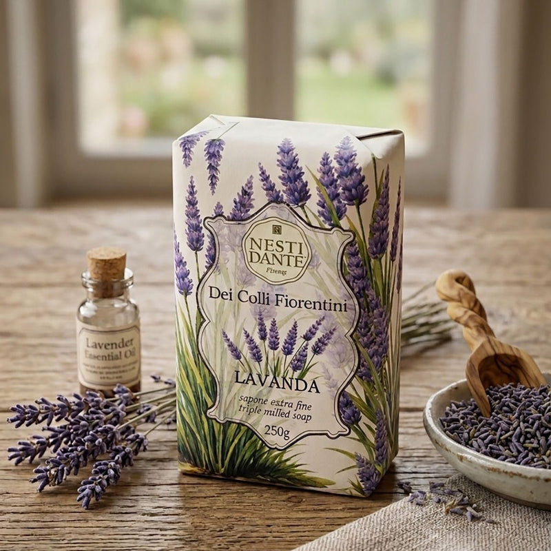 Load image into Gallery viewer, Nesti dante fiorentini lavanda zeep 250gr.