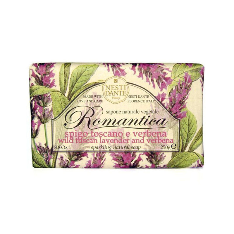 Load image into Gallery viewer, Nesti dante romantica wild tuscan lavender verbena zeep 250gr.