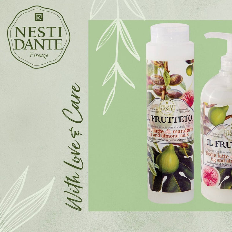 Load image into Gallery viewer, Nesti dante il frutteto fig almond milk douchegel 300ml