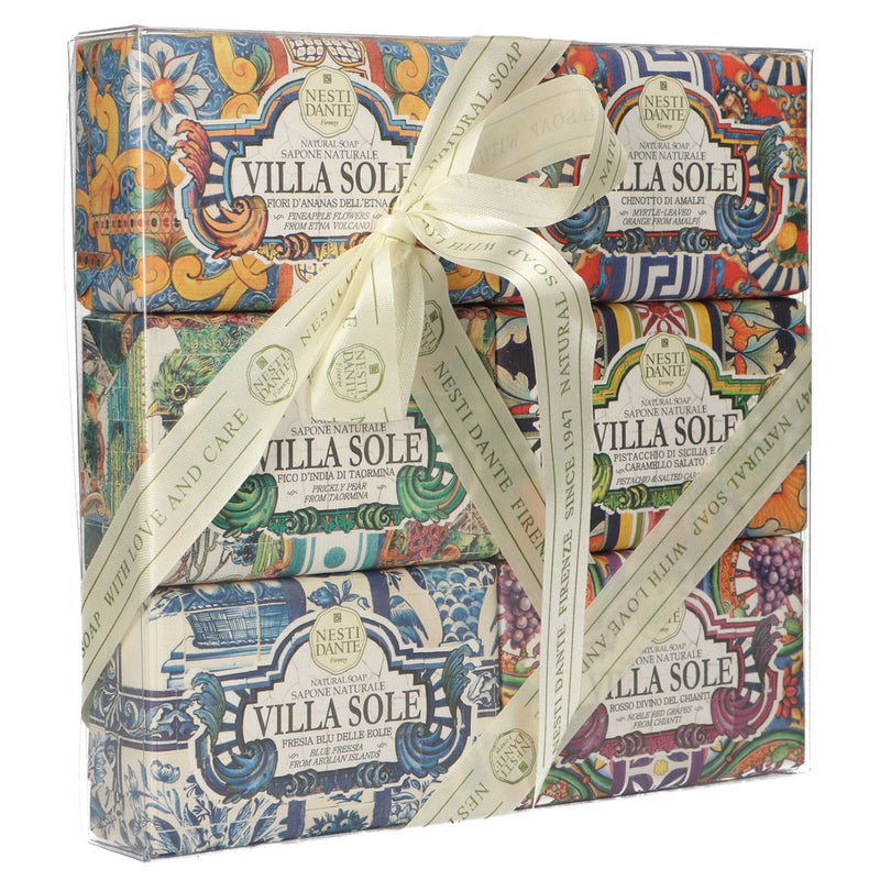 Load image into Gallery viewer, Nesti dante villa sole geschenkset zeep 6x150gr.
