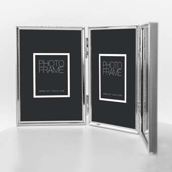 Load image into Gallery viewer, Zep Fotolijst 120TS04-4R Silver 3x 10x15 cm