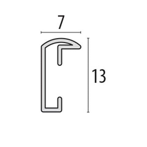 Load image into Gallery viewer, Zep fotolijst al1b4 black 20x30 cm