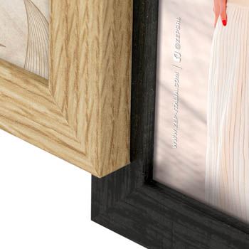Afbeelding laden in galerijviewer, Zep fotolijst dt567b locarno black 5x10x15 1x10x10 cm