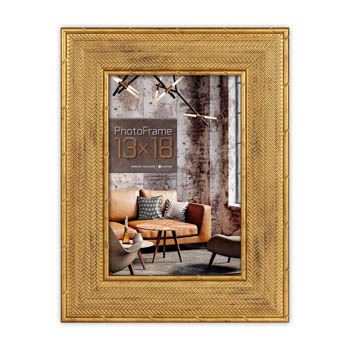 Afbeelding laden in galerijviewer, Zep fotolijst ka857g andria gold 13x18 cm