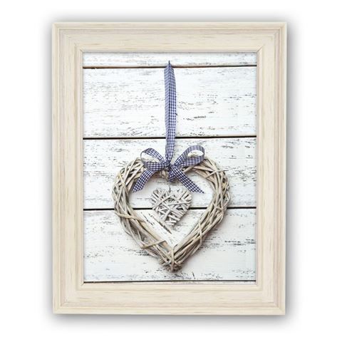 Afbeelding laden in galerijviewer, Zep Fotolijst U368W Vintage Resia White 15x20 cm