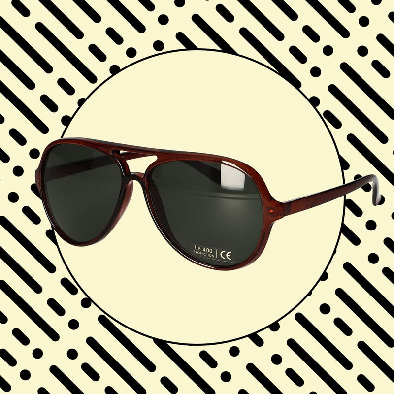 Load image into Gallery viewer, Spectrum zonnebril vintage piloot bruin dames