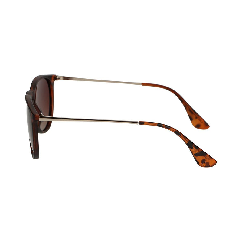 Load image into Gallery viewer, Spectrum polarized zonnebril rond tortoise goud bruin dames