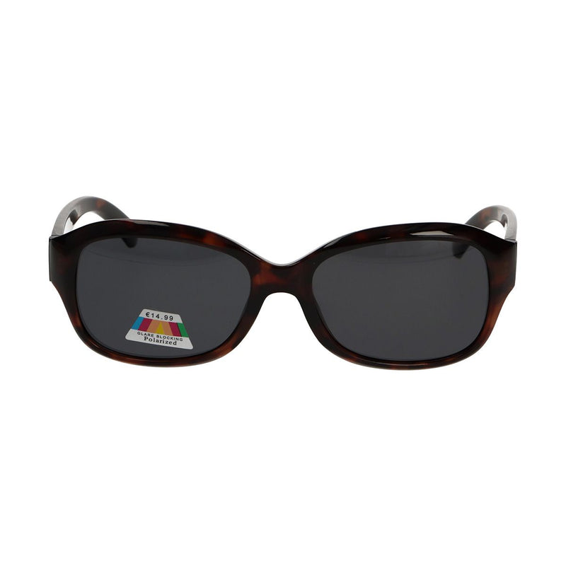 Load image into Gallery viewer, Spectrum polarized zonnebril ovaal tortoise grijs dames