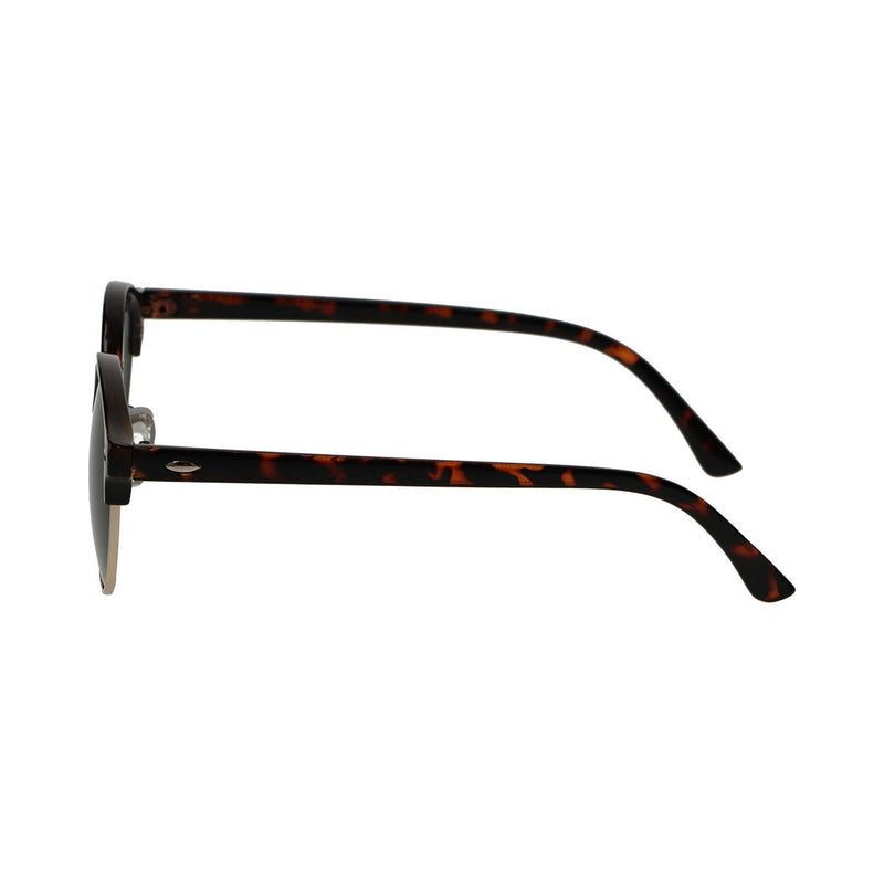 Load image into Gallery viewer, Spectrum zonnebril club rond havana goud groen unisex
