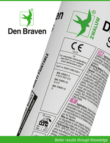 Load image into Gallery viewer, Den braven zwaluw hybriseal 2ps 290ml zwart - 10879400 - 10879400