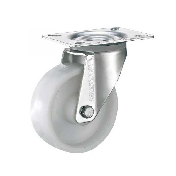 Load image into Gallery viewer, Tarsus zwenkwiel 125 mm. wit