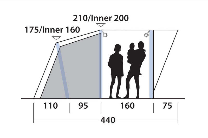 Load image into Gallery viewer, Outwell Lindale 3PA tent