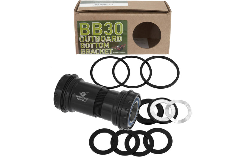 Load image into Gallery viewer, Wheels manufacturing Wheels mfg trapas bb30 sram 22 24mm abec 3 5 acb zwart