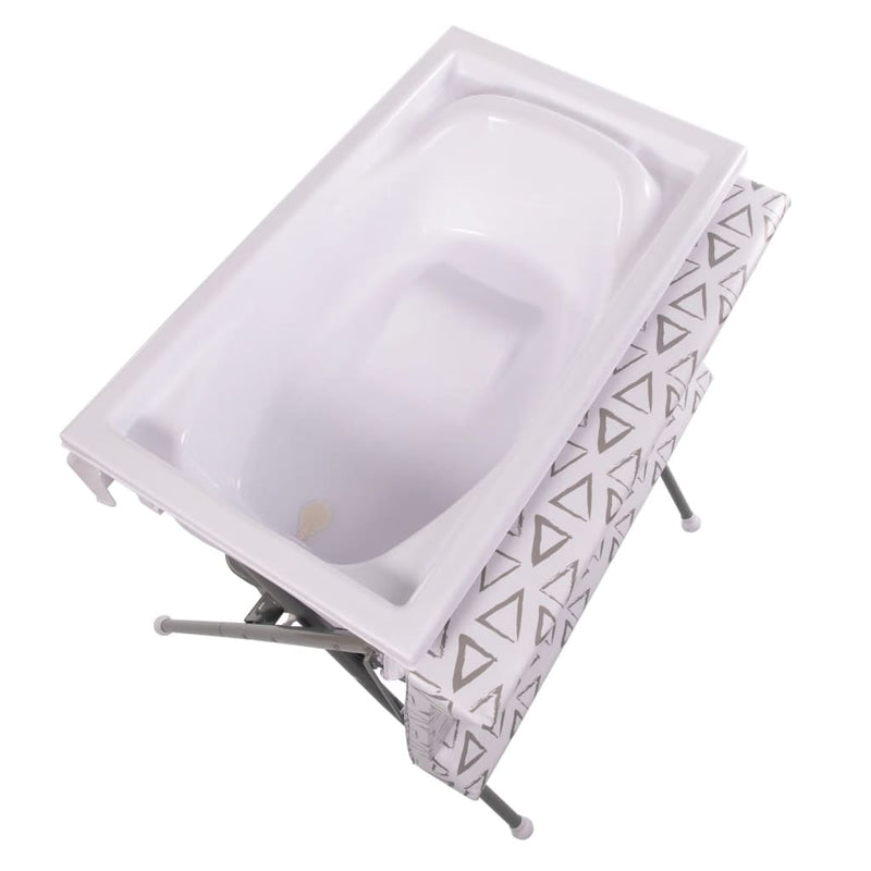 Load image into Gallery viewer, Bo Jungle Bo Badcommode Pennsylvania 2-in-1 inklapbaar grijs