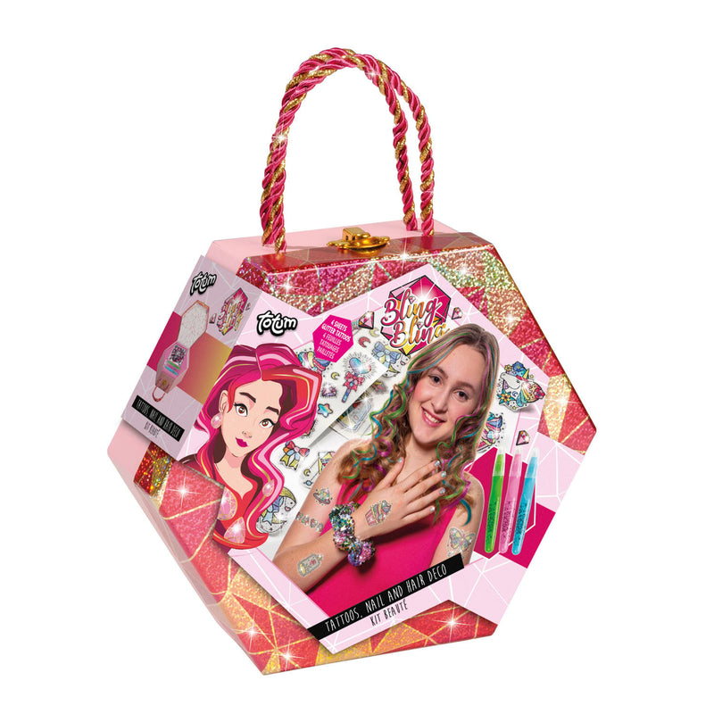 Load image into Gallery viewer, Totum Bling Bling Haarkrijt en Glitter Tattoo's