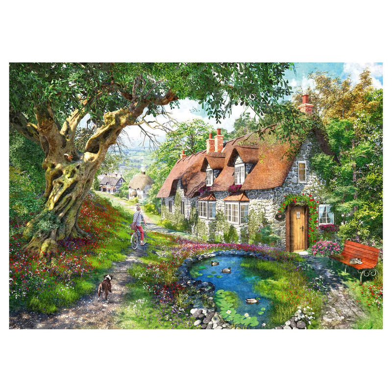 Load image into Gallery viewer, Ravensburger Flower Hill Lane, 1000st.