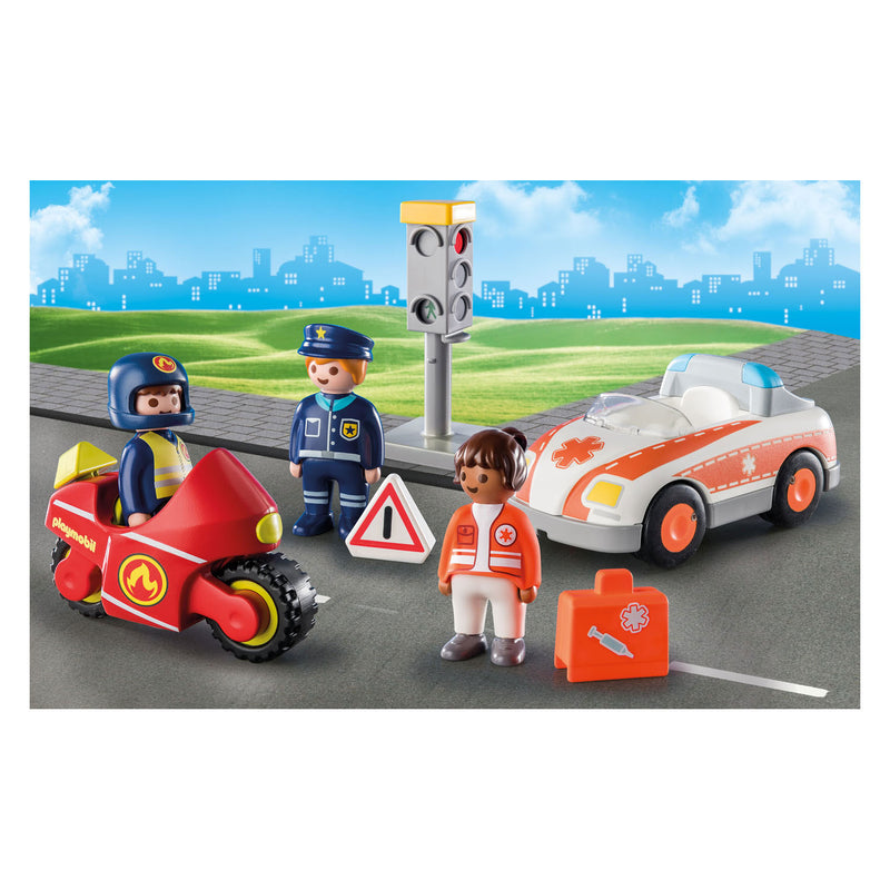 Load image into Gallery viewer, Playmobil 1.2.3. Alledaagse Helden 71156