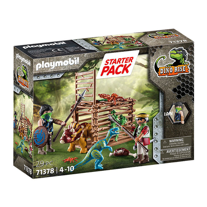Load image into Gallery viewer, Playmobil Playmobil Rise Starterpack Bevrijding van de Triceratops 71378