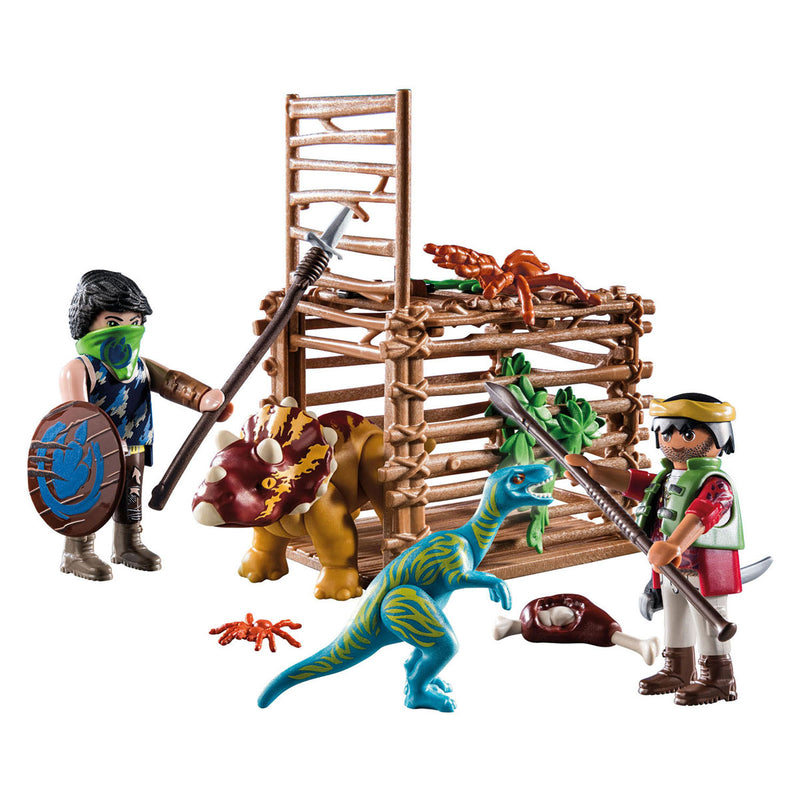Load image into Gallery viewer, Playmobil Playmobil Rise Starterpack Bevrijding van de Triceratops 71378