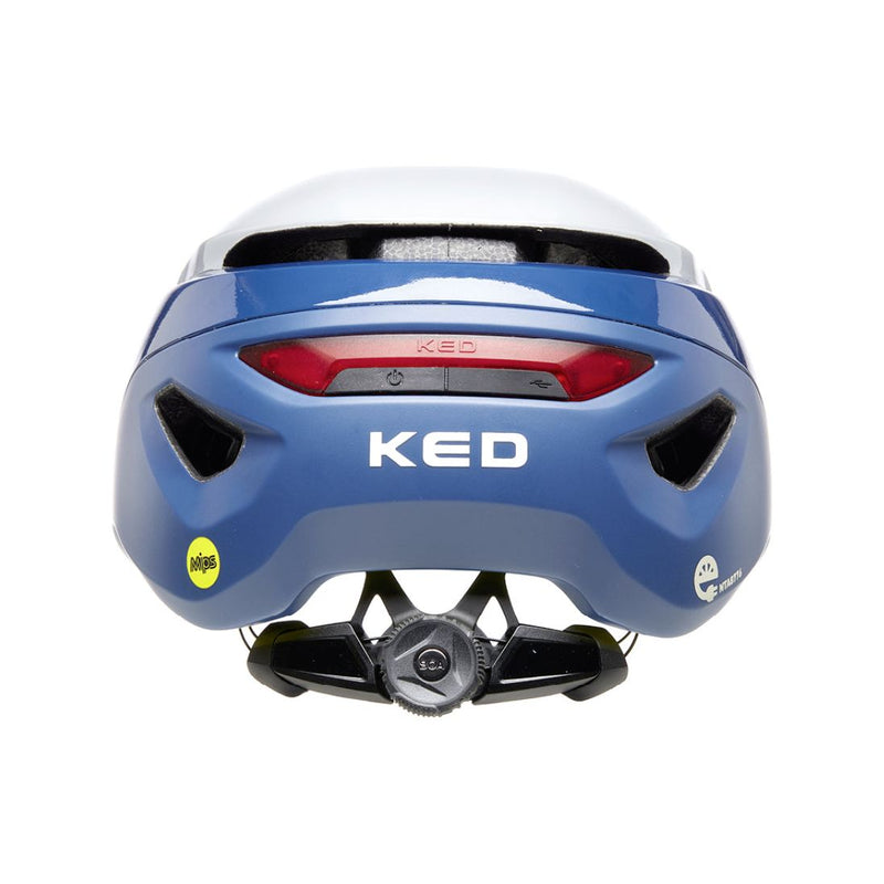 Load image into Gallery viewer, Ked Fietshelm Mitro UE-1 M (52-58cm) Blauw Wit