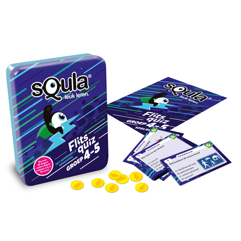 Load image into Gallery viewer, Identity games squla flitsquiz groep 4-5 - educatief kaartspel
