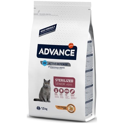 Load image into Gallery viewer, Advance Cat sterilized sensitive senior 10+